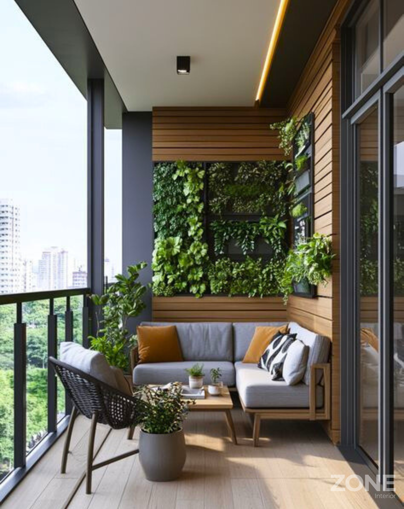 Thiết kế nội thất lan can
