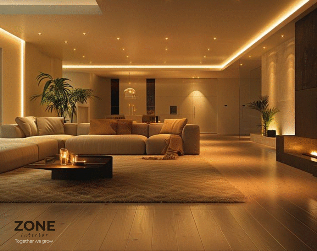 thiết kế nội thất tối giản