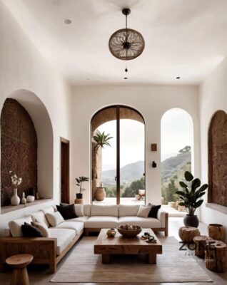 nội thất phong cách Rustic