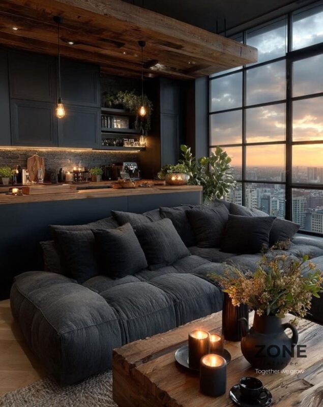 nội thất phong cách công nghiệp