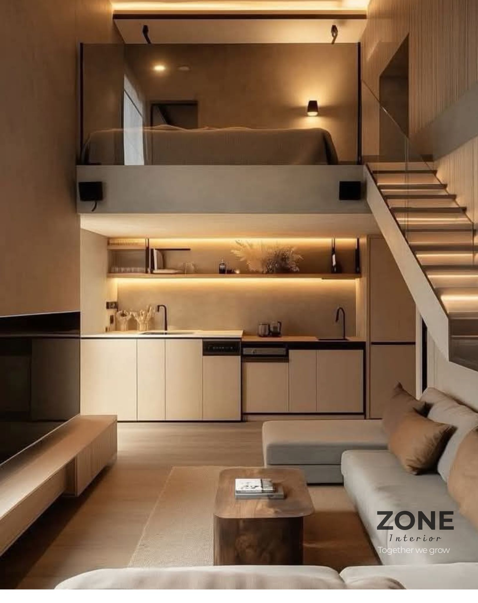 nội thất chung cư mini